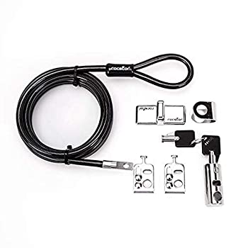 【中古】【輸入品 未使用】rockstor y10 C181-b1 rocboltデスクトップロックキットPerpロックセキュリティキットwith 8 ftケーブル