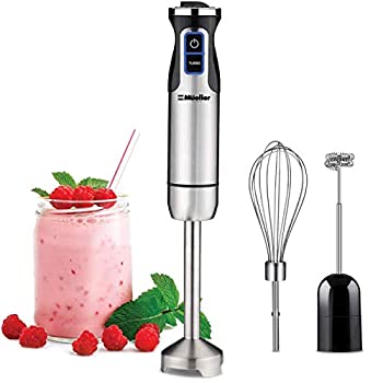 【中古】【輸入品・未使用】Mueller Austria 1 001 Ultra-Stick 500 Watt 9-Speed Immersion Multi-Purpose Hand Blender Heavy Duty Copper Motor Brushed Stainless Steel