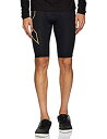 【中古】【輸入品・未使用】2XU MCS RUN COMPRESSION TIGHTS - G3 ランニング コンプレッションタイツ ブラック/ゴールドRF(B...