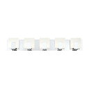 【中古】【輸入品・未使用】Eurofase 34145-012 キャンモア フロステッド アクリル LED 浴室 化粧台 壁マウント 湿気に満ちたライト 5灯 ...