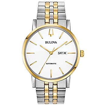 【中古】【輸入品・未使用】Bulova メンズ クラシック オートマチック - 98C130 One Size ツートーンゴールド。 【中古】【輸入品・未使用】Bulova メンズ クラシック オートマチック - 98C130 One Size ツートーンゴールド。