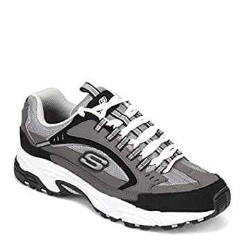 yÁzyAiEgpzSKECHERS(XPb`[Y) Y jp V[Y C Xj[J[ ^C Stamina Cutback - Charcoal/Black 12 E - Wide [sAi]