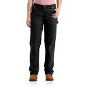【中古】【輸入品・未使用】Carhartt PANTS レディース US サイズ: 4 カラー: ブラック