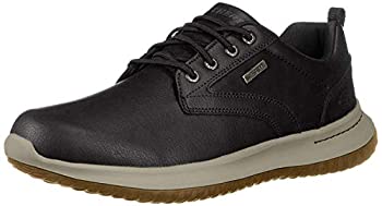 yÁzyAiEgpzSkechers Men's DELSON-Antigo Oxford%J}% Black%J}% 9.5 Medium US