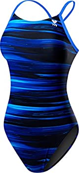 【中古】【輸入品・未使用】TYR ガールズ Lm カットアウトフィットスイムスーツ 水着 24 ブルー