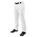 【中古】【輸入品・未使用】CHAMPRO トリプルクラウン OB オープンボトム ルーズフィット ベースボールパンツ ニットインピンストライプ付き X-Larg...