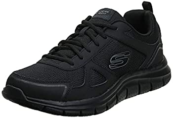 【中古】【輸入品・未使用】Skechers Men's Track Scloric Oxford%カンマ% Black%カンマ% 11 2E US