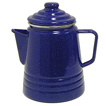 【中古】【輸入品・未使用】Coleman 9-Cup Enamelware Coffee Percolator / コールマン 9カップ コーヒーパーコレータ [並行輸入品]