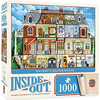 【中古】【輸入品 未使用】MasterPieces Puzzle Company Inside Out Walden Manor House Puzzle (1000 Piece) カンマ Multicoloured カンマ 49cm x 70cm