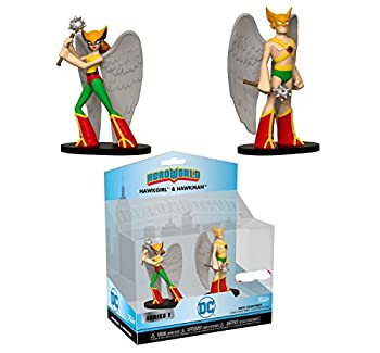 šۡ͢ʡ̤ѡHeroWorld Justice League Hawkman &Hawkgirl ҡ 㥹ƥ꡼ HawkmanHawkgirl ե奢 [¹͢]