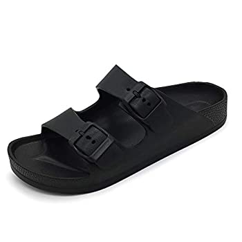 【中古】【輸入品・未使用】FUNKYMONKEY レディース コンフォートスライド ダブルバックル 