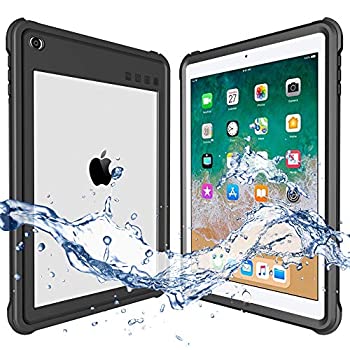 楽天スカイマーケットプラス【中古】【輸入品・未使用】ShellBox 2017/2018 防水ケース iPad 9.7インチ iPad 第6世代 耐衝撃ケース 防水 IP68 360度 全面保護 超薄型 防塵/防雪 ストラップ付き