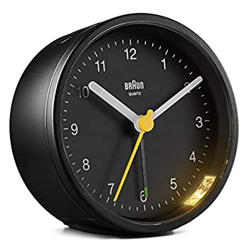 【中古】【輸入品・未使用】BRAUN ALARM CLOCK ブラウン アラーム クロック 時計 クロック ブラック 黒 ホワイト 白 置き時計 目覚まし時計 トラベル 旅行 BC012B 【並行輸