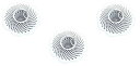 【中古】【輸入品・未使用】Dancoヘアキャッチャー浴室のシンク Bathtub - In-drain Set of 3 43237-2