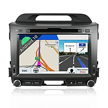 楽天スカイマーケットプラス【中古】【輸入品・未使用】8％ダブルクォーテ％ Android 7.1 OS Quad Core in Dash Double Din Car Stereo GPS HeadUnit Auto CD DVD Player Multimedia MP3 MP4 Radio for Kia Sp