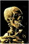 【中古】【輸入品・未使用】ヴィンセント・ヴァン・ゴッホ（タバコの頭蓋骨）アートプリントポスター 33x48cm [並行輸入品]