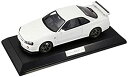 【中古】【輸入品 未使用】Hobby JAPAN 1/18 ニッサン スカイライン GT-R V スペック 1999 (BNR34) ホワイト 完成品