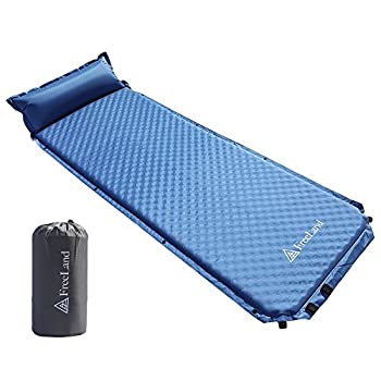 ޡåȥץ饹㤨֡šۡ͢ʡ̤ѡ[Freeland] Camping Sleeping Pad Self Inflating with Attached Pillow Lightweight Air Mattress - Dark Navy Blue Color (¹͢ʡפβǤʤ20,806ߤˤʤޤ