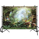 【中古】【輸入品・未使用】mehofotoフォトBackgroud Cartoon Fairy Tale誕生日パーティー装飾Backdrops for Phot...