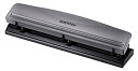 【中古】【輸入品・未使用】Bostitch 3穴パンチ 12枚 グレー (KT-HP12-GRAY)