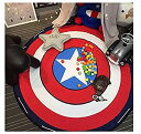 【中古】【輸入品・未使用】INCX INCX Kids Play Mat/Rugs and Toy Organizer Storage Cotton 58x58 Inch Captain America (並行輸入品)