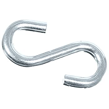 【中古】【輸入品・未使用】Paracord Planet - S-Hook 1/4 Inch (Overall Length of 2 1/8 Inch) - Metal Hanging Hooks - Available in 5%カンマ% 10%カンマ% and 25 Packs