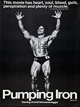 【中古】【輸入品・未使用】ポンプIRON - アーノルド・シュワルツェネッガーの映画のポスター24x32インチ [並行輸入品]