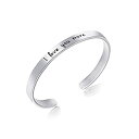 【中古】【輸入品・未使用】awegift I Love You More CuffブレスレットPersonalized Girlfriend Boyfriend...