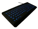 【中古】【輸入品・未使用】iMBAPrice Large Font Print USB LED Backlit Keyboard Orange and Blue...
