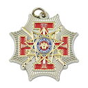 【中古】【輸入品・未使用】The Masonic Exchange 33rd度スコットランドRiteレッド&ゴールドペンダント???1?1?/ 4?%ダブルクォ...