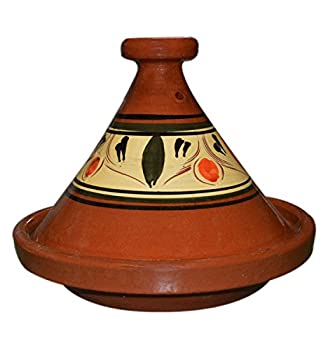 【中古】【輸入品・未使用】料理Moroccan Tagineハンドメイド鉛フリーセーフMedium 10インチAcross Traditional