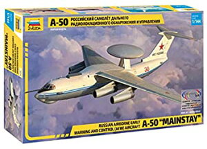 【中古】【輸入品・未使用】ズベズダ 1/144 ロシア空軍 べリエフ A-50 メインステイ早期警戒管制機 プラモデル ZV7024