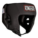 【中古】【輸入品・未使用】Ringside Competition ボクシング ムエタイ 総合格闘技 スパーリング ヘッド保護 ヘッドギア チークなし ブラック Mサイズ