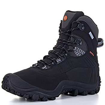 【中古】【輸入品・未使用】[XPETI] Women's Thermador Mid High-Top Waterproof Hiking Mountaineering Trekking Insulated Cold Weather Hunting Outdoor Boot Black 11 1