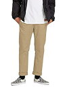 【中古】【輸入品・未使用】Volcom メンズ Frickin モダンフィット ストレッチ チノパンツ%カンマ% カーキ%カンマ% 28W x 34L