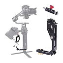 【中古】【輸入品・未使用】DF DIGITALFOTO ユニバーサルLブラケットハンドルジンバルアクセサリー マウントモニター/マイク ビーングリップ付き DJ...