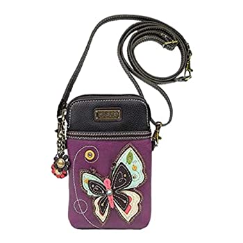 【中古】【輸入品・未使用】Chala クロスボディ 携帯電話財布 レディース キャンバス マルチカラ