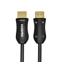 【中古】【輸入品・未使用】光ファイバーHDMIケーブル 130フィート (40m) - ARC HDMI2.0 18Gpbs 4k@60 4:4 - PET編組...