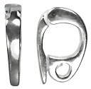 【中古】【輸入品・未使用】uGems 2 スターリングシルバー ネックレス エンハンサー ヒンジ付き 12mm シルバー g-3164(3)