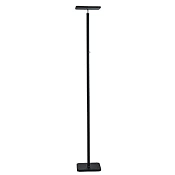 【中古】【輸入品・未使用】Lite Source ヘクター ブラック LED 間接照明 フロアランプ