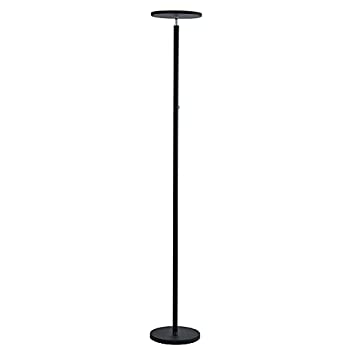 【中古】【輸入品・未使用】Lite Source モネ ブラック LED フロアランプ