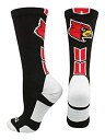【中古】【輸入品・未使用】TCK Sports University of Louisville Cardinals ベースライン 3.0 クルーソックス X-...