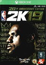 【中古】【輸入品・未使用】NBA 2K19 - 20th Anniversary Edition (輸入版) - XboxOne [並行輸入品]【メーカー名】Take 2(World)【メーカー型番】【ブランド名】【商品説明】NBA 2K19 - 20th Anniversary Edition (輸入版) - XboxOne [並行輸入品]当店では初期不良に限り、商品到着から7日間は返品を 受付けております。こちらは海外販売用に買取り致しました未使用品です。買取り致しました為、中古扱いとしております。他モールとの併売品の為、完売の際はご連絡致しますのでご了承下さい。速やかにご返金させて頂きます。ご注文からお届けまで1、ご注文⇒ご注文は24時間受け付けております。2、注文確認⇒ご注文後、当店から注文確認メールを送信します。3、配送⇒当店海外倉庫から取り寄せの場合は10〜30日程度でのお届けとなります。国内到着後、発送の際に通知にてご連絡致します。国内倉庫からの場合は3〜7日でのお届けとなります。　※離島、北海道、九州、沖縄は遅れる場合がございます。予めご了承下さい。お電話でのお問合せは少人数で運営の為受け付けておりませんので、メールにてお問合せお願い致します。営業時間　月〜金　10:00〜17:00お客様都合によるご注文後のキャンセル・返品はお受けしておりませんのでご了承下さい。