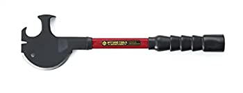 Off Grid Tools Trucker's Friend Demolition & Multitool Combines a Axe%カンマ% Hammer%カンマ% Pry bar%カンマ% Black & Red 141［並行輸入］