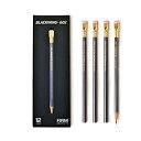 【中古】【輸入品・未使用】PALOMINO Blackwing 602 オリジナルソフト鉛筆 12本(1ダース) グレーアート 消しゴム 筆記具(3)
