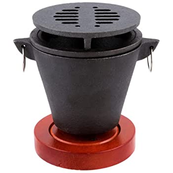 šۡ͢ʡ̤ѡChef-Master 90206 Cast Iron Mini Hibachi Grill%% Black