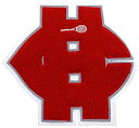 【中古】【輸入品・未使用】COLLEGE LETTER PATCH CH(カレッジレターワッペン) (サイズ:ビック)(並行輸入品)