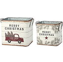 【中古】【輸入品・未使用】Primitives by Kathy 39896 ファームハウス ブリキバケツ ファームフレッシュ クリスマスツリー