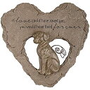 【中古】【輸入品・未使用】Devoted Angel Dog Resin Heart Garden Memorial Stepping Stone%カンマ% 10 Inch(4)