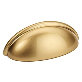 楽天スカイマーケットプラス【中古】【輸入品・未使用】Cosmas 783GC ゴールドシャンパンキャビネットハードウェア 10個パック ボックス引き出し カップ引き手 穴の中心3インチ